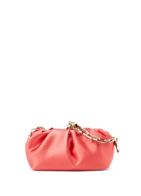 Christian Louboutin Eva Small Nar Çiçeği Kadın Saten Çanta