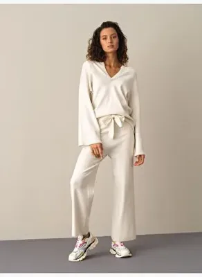 Xint Ekru Oversize Kazak