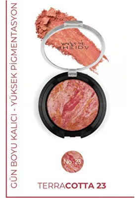 Sheida Terracotta Allık Pudra No:23 Işıltılı Mozaik Yapılı Bronzlaştırıcı ve Aydınlatıcı