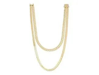 Ema Jewellery Altın İki Sıra Gurmet Zincir