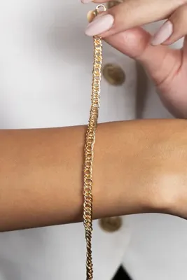 Elika Silver Kadın Zincir Model Bileklik