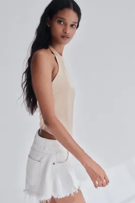H&M Boyundan Bağlı Asimetrik Üst