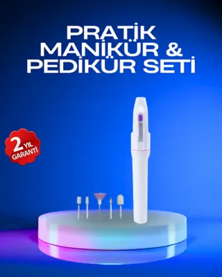 renklime Taşınabilir Profesyonel Elektrikli Tırnak Matkap Seti – Sessiz, Güçlü ve Dayanıklı