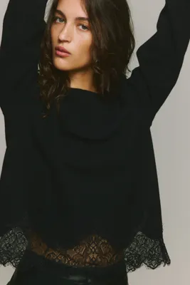 H&M Dantel Şeritli Jarse Üst