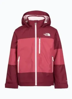 The North Face NF0A8H7QRGV1-G INSULATED JACKET Bordo Kız Çocuk Fermuarlı Yaka Mont