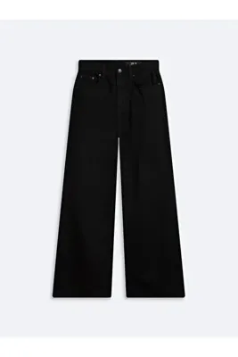Ltb Vıonne Hıgh Wide Leg Yüksek Bel Siyah Jean Pantolon