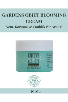 Gardens Objet Canlandırıcı Ve Nemlendirici Krem, Kore'den Ithal