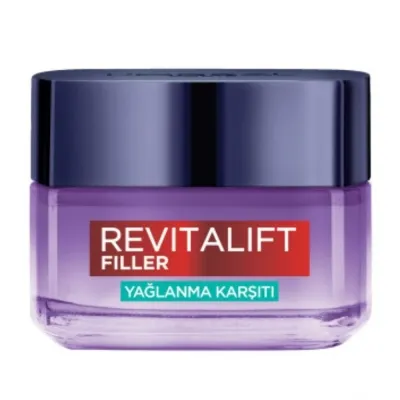 L'Oréal Paris Revitalift Filler Yağlanma Karşıtı Su Bazlı Nemlendirici Jel Krem - Salisilik Asit & Hyaluronik Asit