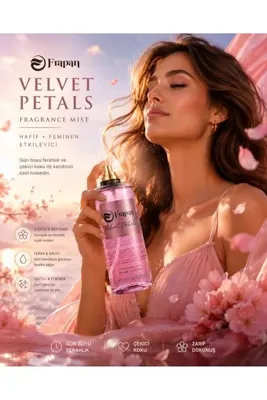 Frapan Home Frapan Velvet Petals Fragrance Mist – Vücut Spreyi 250 ML