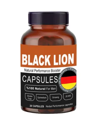 Kostore Black Lion Men Booster Erkeklere Özel Anlar 20 Capsul