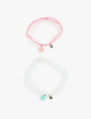 Koton Çiçek Charmlı 2'li Choker Arkadaşlık Kolyesi