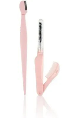 AKSOY Razor + Taraklı Maskara Fırça Açılıp Kapanabilen NASFACESET07