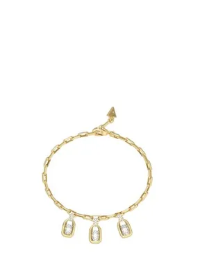 Guess JGUJUBB06386JWYGS Radiosa Altın Rengi Çelik Kadın Bileklik