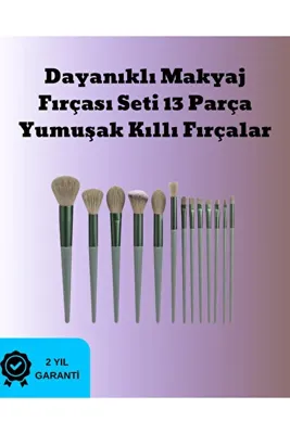 Eco Lounge Makyaj Fırça Seti 13 Parça - Yumuşak Sentetik Kıllı, Toz ve Krem Uyumlu BX-316239