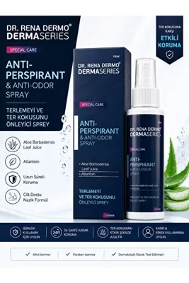 Dr.Rena DR. Rena Dermo Anti-Perspirant sprey terlemeyi ve ter kokusunu önleyici sprey 100 ml