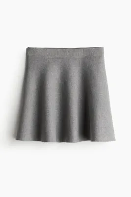 H&M Triko Kloş Etek