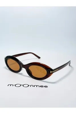 MOONMEE TOPEL Kadın / Kız Geometrik kahve Güneş Gözlüğü