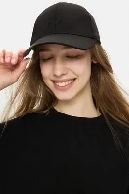 UCLA ARGENTO Siyah Baseball Cap Nakışlı Unisex Şapka