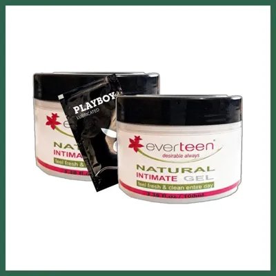 Bezos Everteen Bayan Natural Intimate Gel 100 Ml X 2 Adet + Jel Pytht