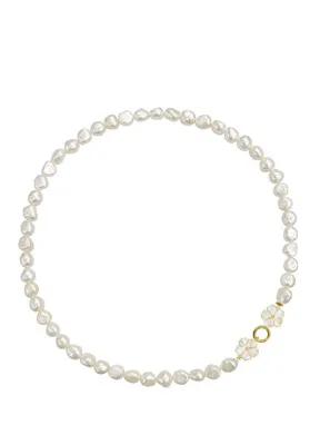 Alegoria Jewellery Bavella Barok 24 Ayar Altın Kaplama 925 Ayar Gümüş İnci Kadın Kolye