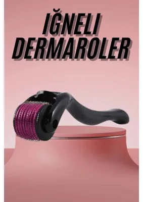 Uravas Store Titanyum Uçlu Derma Roller 540 Iğneli 1 mm Cilt Bakım Aleti
