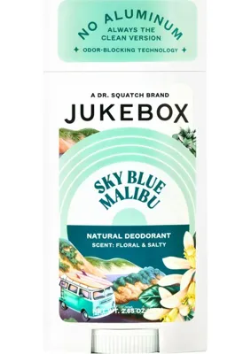 Esplendor Jukebox Sky Blue Malibu Alüminyumsuz Stick Deodorant 75GR, 810095595523