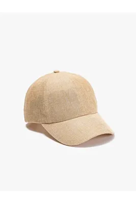 Koton Hasır Cap Şapka Dokulu