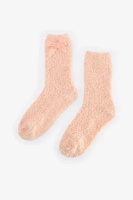 Penti Pembe Hailey Popcorn Soket Çorap