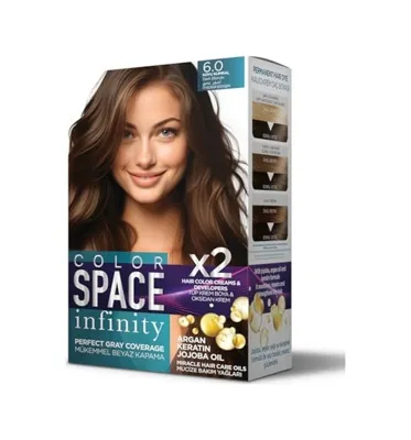 2aN Infınıty Set Saç Boyası 6.0 Koyu Kumral