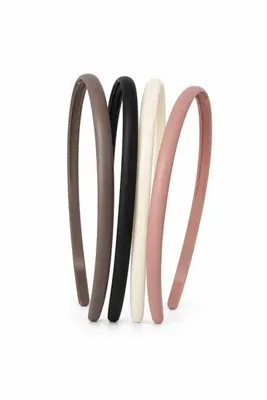 New Obsessions 4 Adet İnce Mat Soft Renkler Taç