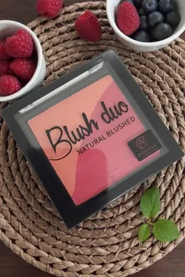 RS Ronassi Cosmetics Blush Duo Natural Blushed Doğal Görünün Veren Allık