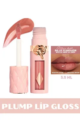 mazhar Lip Gloss (Dolgunlaştırıcı Pillow Talk Lip Gloss)