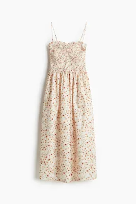 H&M Üst Kısmı Büzgülü Elbise