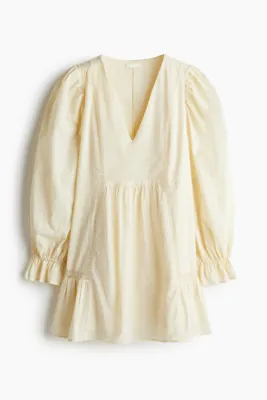 H&M Pamuklu Tunik Elbise