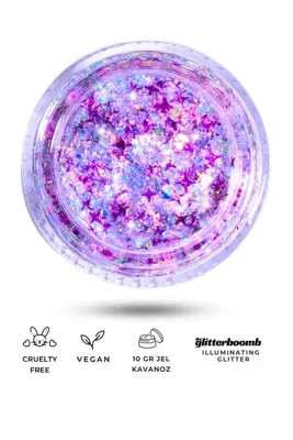 the glitter boomb Jel Glitter - Wonderland