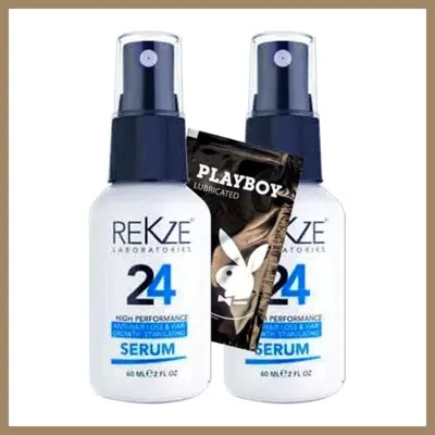 Bezos Süper Rekze 24 Saç Bakım Spreyi 60 Ml X 2 Adet + Jel Bzs01