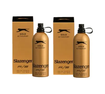 Slazenger ACTİVE SPORT GOLD EDT PARFÜM 125 ML 2 ADET