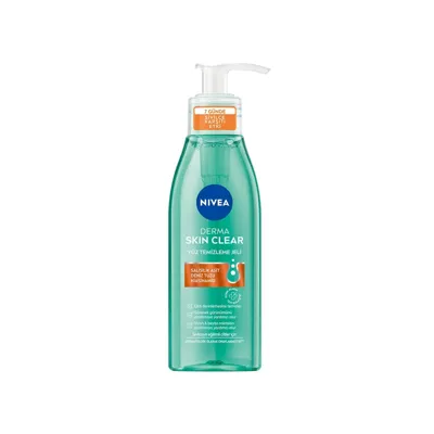 NIVEA Nivea Derma Skin Clear Sivilce Karşıtı Yüz Temizleme Jeli 150 ml