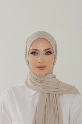 Beyzak Taş Luxury Penye Şal - Kadın Tesettür Jersey Hijab Lycra Shawl