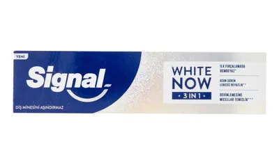 SIGNAL 5 Adet Signal White Now Diş Macunu 3 İn 1 Original