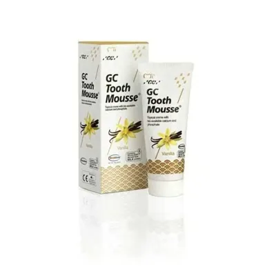 Gc Tooth Mousse Vanilla - Diş Macunu Vanilyalı 40gr ( 35ml )