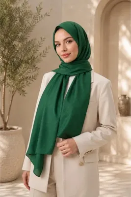 MİRSOY SCARF Mir Desen Kaymaz jakarlı Şal