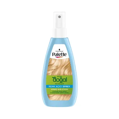 Palette Kalıcı Doğal Renkler Renk Açıcı Sprey 150 ml
