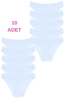 Newlilla 1001 Basic Bikini 10'lu Külot Paketi