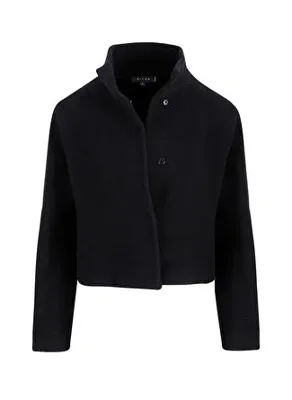 Rivus Siyah Kadın Normal Fit Blazer 23FW110003