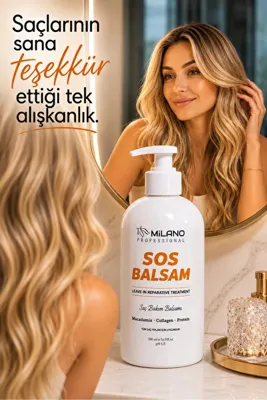 TRN MİLANO sos saç bakım balsamı