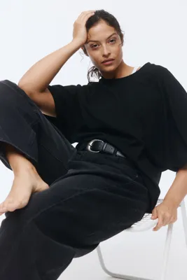 H&M Yarasa Kollu Tişört