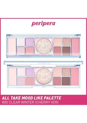 Fumeyabi Çok Fonksiyonlu Makyaj Paleti All Take Mood Like Palette (05 Clear Winter) (Cherry Ver)