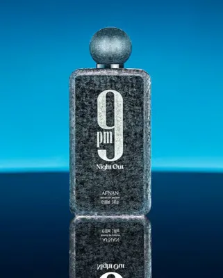 afnan 9 P.M Night Out Extrait De Parfum, 100 ml, Erkek Parfümü