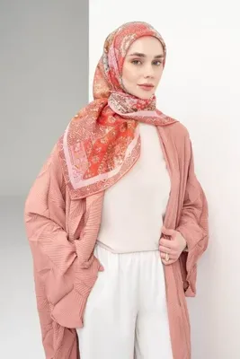 Silk Home Monare Eşarp Modern Yavruağzı 90x90